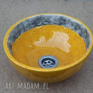 umywalka dekoracyjna gliny ceramika