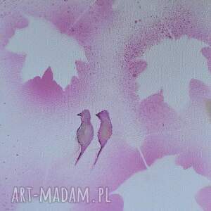 Akwarela pt. Jesienne zauroczenie krajobraz, obraz kwiat