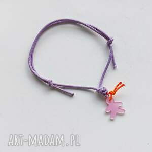 Słodki Pamperek - bransoletka handmade na sznurku Katarzyny Kaminskiej