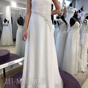 sukienki suknia ślubna model z salonu - wyprzedaż kolekcji rozmiar