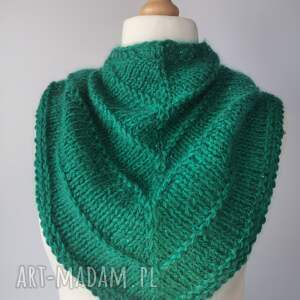 chustki i apaszki piękna mieniąca się chusta bandana świąteczna stylizacja