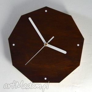 zegar wood clock, vintage, prezent, dom, drewniany drewno