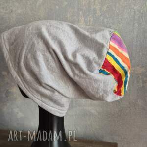 czapka szara smerfetka (czap, do pier, et, bo fo)