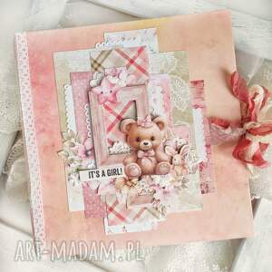 Prezent dla dziewczynki, pamiątkowy album dziecięc