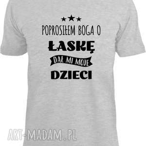 handmade koszulki koszulka z nadrukiem dla taty, prezent dzień ojca, od dzieci, syna