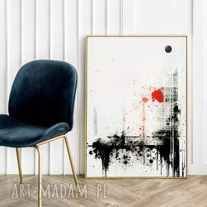 plakaty plakat minimalistyczna abstrakcja - format 50x70 cm b2