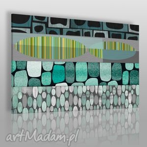 obraz na płótnie - abstrakcja kształty - Obrazy