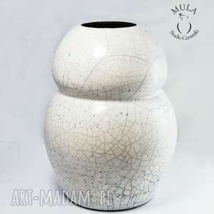 wazon kule raku, ceramika, ceramika artystyczna