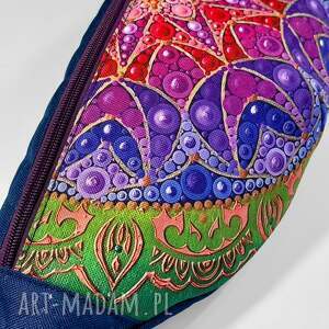 Kolorowa z mandala, nerka, prezent, torebka