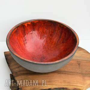 handmade ceramika misa ceramiczna "lawa"