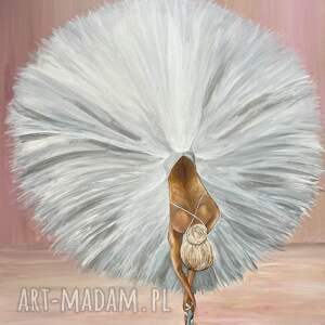 finał praca z cyklu madison namalowałam piosenki obraz balerina