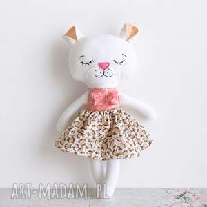Miś polarny Alunia 32 cm - ręcznie szyta maskotka