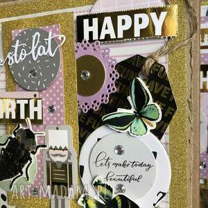 Urodzinki Maluszka! Kartka w pudełku - życzenia