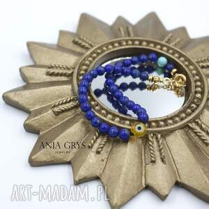 by cię chronić, lapis lazuli oko proroka brasnoletka amulet, talizman