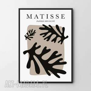 plakat obraz black matisse #4 40x50 cm do salonu, prezent