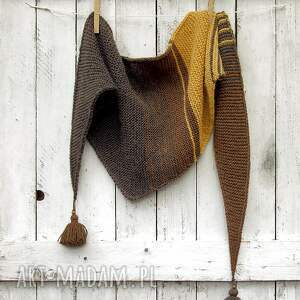 pomysł na prezent święta Chusta Szal z wełny i alpaki