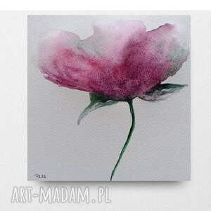formatu 15/15 cm mak, akwarela