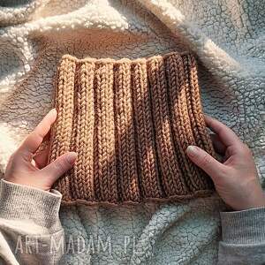 Prezent Miękki KOMIN typu golf - kobiecy i przytulny dodatek na zimę