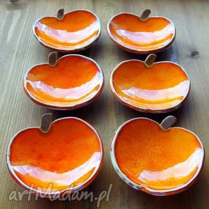 handmade ceramika jabłuszka miseczki