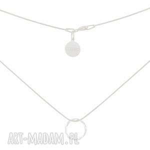 Srebrny naszyjnik z Karmą, srebro, koło