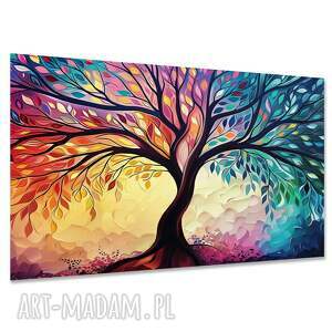 Obraz na ścianę Drzewo Szczęścia 18 - 120x80 na płótnie premium
