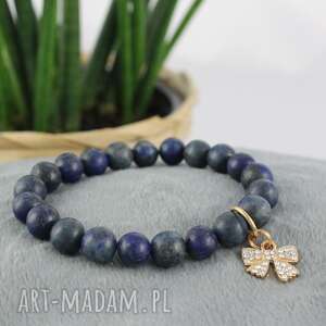 bransoletka z kamienia naturalnego lapis lazuli