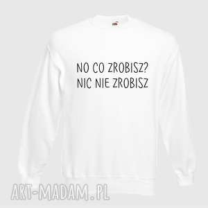 handmade prezenty na święta bluza z nadrukiem dla dziewczyny, kobiety, żony, siostry