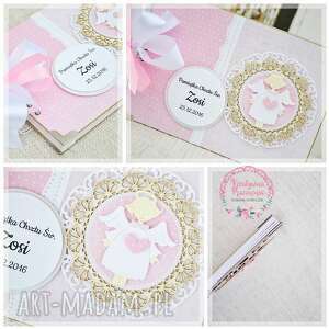 ręcznie zrobione scrapbooking albumy album na chrzest święty