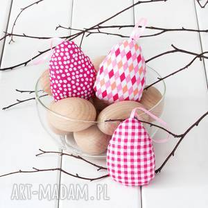 handmade dekoracje wielkanocne jajka wielkanocne, różowe pisanki