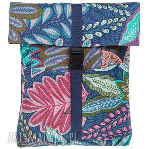 plecak etno laptopa, boho, floralny