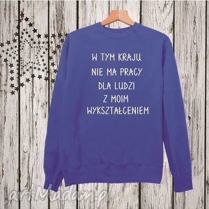 ręczne wykonanie bluzy bluza z nadrukiem dla dziewczyny, kobiety, żony, dla niej