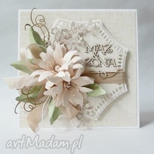 mąż & żona - kartka w pudełku - marbella scrapbooking