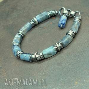 016, kyanit biżuteria, unisex bransoletka