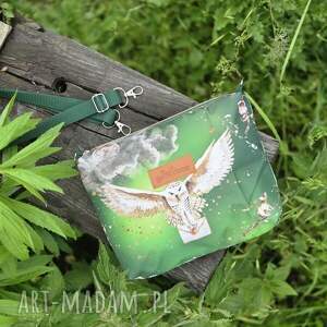 listonoszka hedwiga sowa dla dziewczynki, mała torebka, kotki