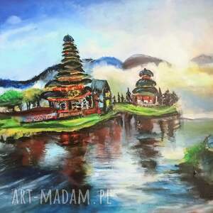 krystyna mosciszko bali indonezja, obraz krajobraz azja, pejzaż