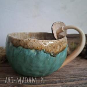 Prezent Duży kubek ceramiczny - Grzyb