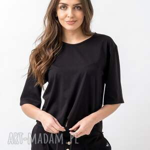 handmade bluzki bluzka wiązana "anabell"czarna