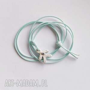 słodki pamperek wisiorek srebro, sznurek