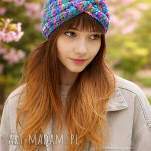szary mary opaska na włosy, headband,turban turbsn