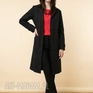 płaszcz damski czarny bawelniany m pacha-pacha 54cm, długość rękawa 52cm