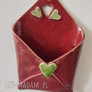 Prezent koperta ceramiczna na drobiazgi, ceramika