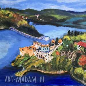 niedzica pieniny, obraz krajobraz, natura pejzaż przyroda