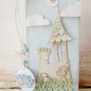 handmade scrapbooking kartki dla małej księżniczki