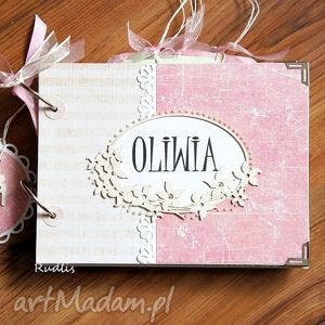 ręcznie robione scrapbooking albumy album dla dziewczynki