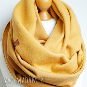Gruby komin ZIMOWY bawełniany, szal tuba dresowy na zimę