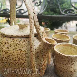 handmade ceramika ceramiczny zestaw do herbaty