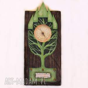 Drzewo Nadziei /3/ obraz malowany na desce technika mieszana