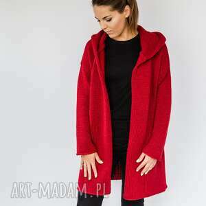 ciepły sweter z kapturem - Swetry