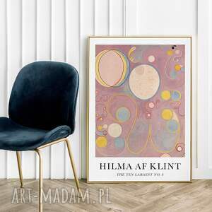 plakaty hilma af klint - plakat 50x70 cm