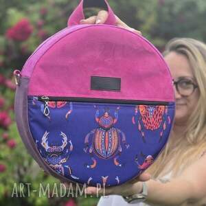 okrąglak robaczki plecak torebka 2w1